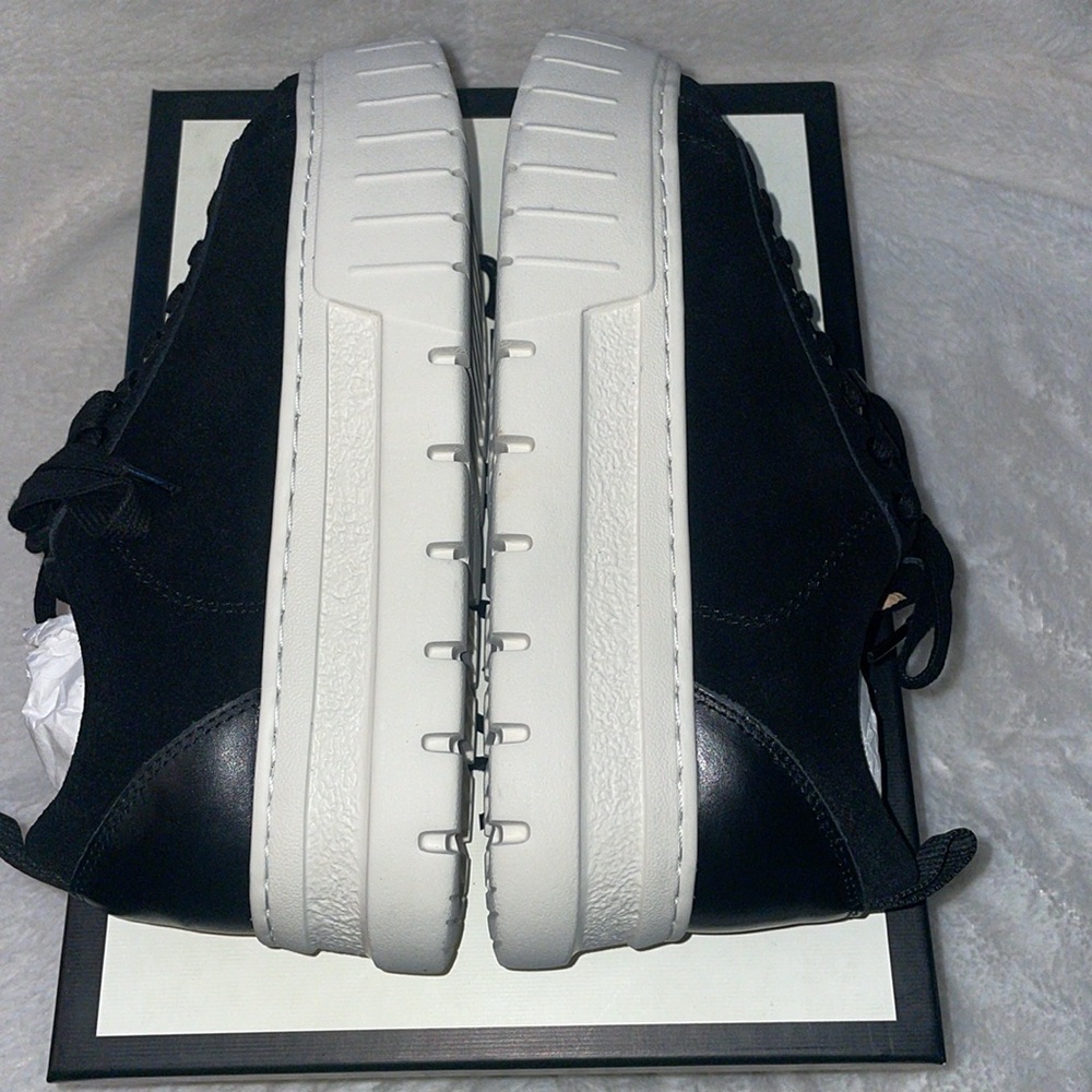 NWT J/SLIDES ROGER Black Suede Sneaker - Picture 12 of 14